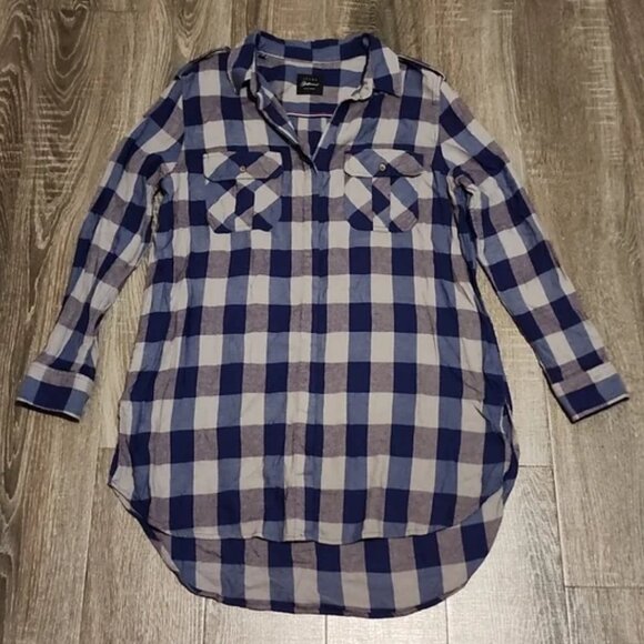 🍁 Jachs Girlfriend flannel shirt 🍁 - Picture 1 of 4